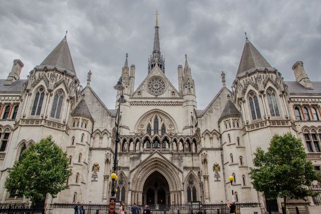 The Royal Courts of Justice on the Strand